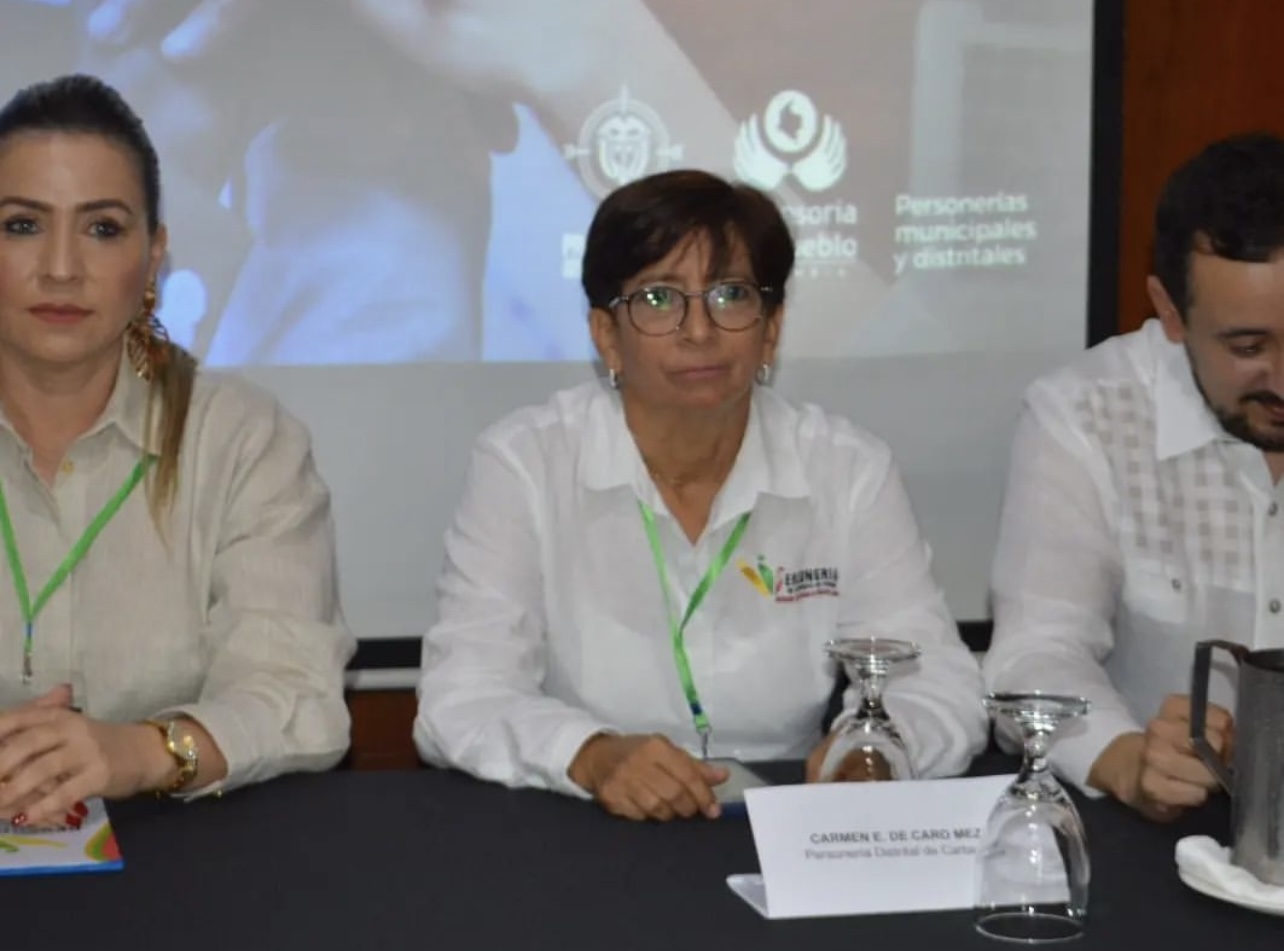Personera de Cartagena Carmen de Caro preside primer encuentro de personeros Capitales 