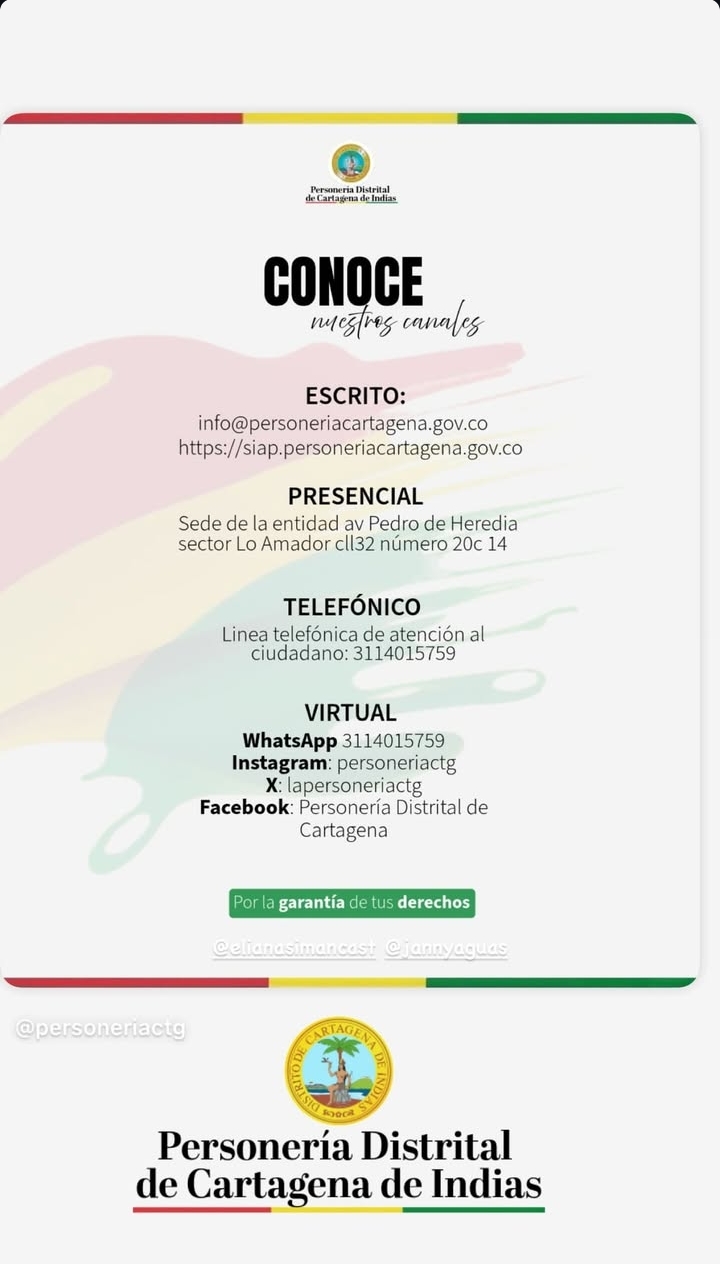 CONTÁCTANOS POR NUESTROS MEDIOS 