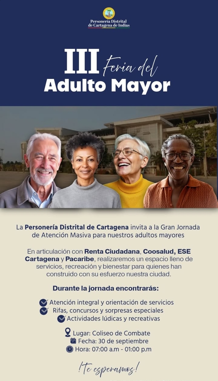 GRAN JORNADA  DE ATENCIÓN MASIVA PARA NUESTROS ADULTOS MAYORES  