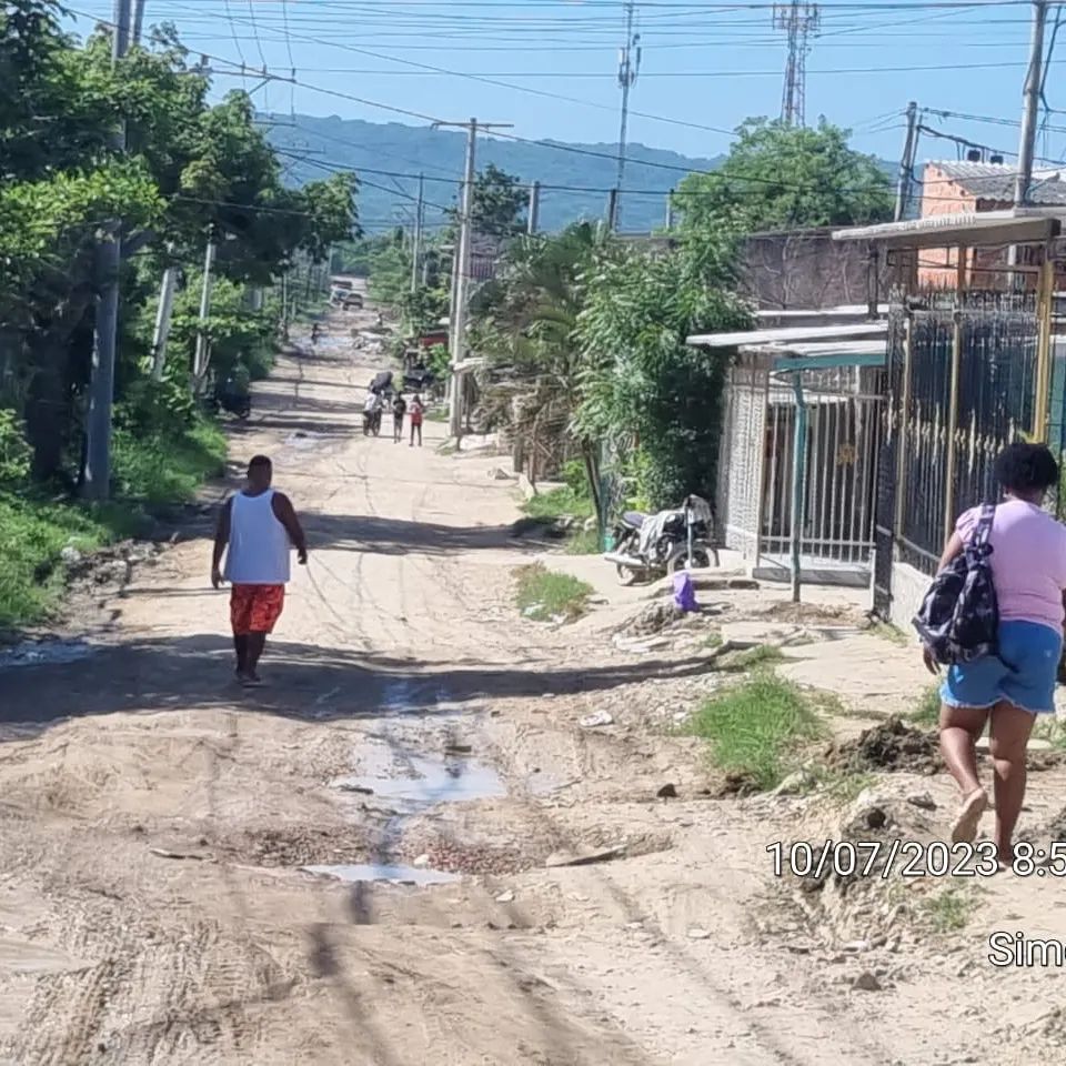 PERSONERÍA REALIZA VISITA EN EL BARRIO NELSON MANDELA POR POSIBLE VULNERACIÓN DE DERECHOS COLECTIVOS