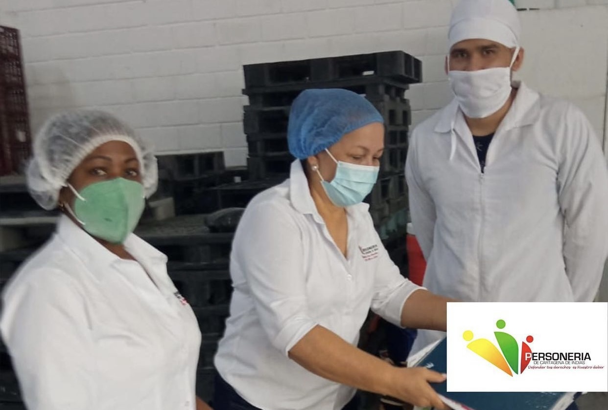 PERSONERÍA VISITA BODEGAS DE ALIMENTACIÓN DEL PAE