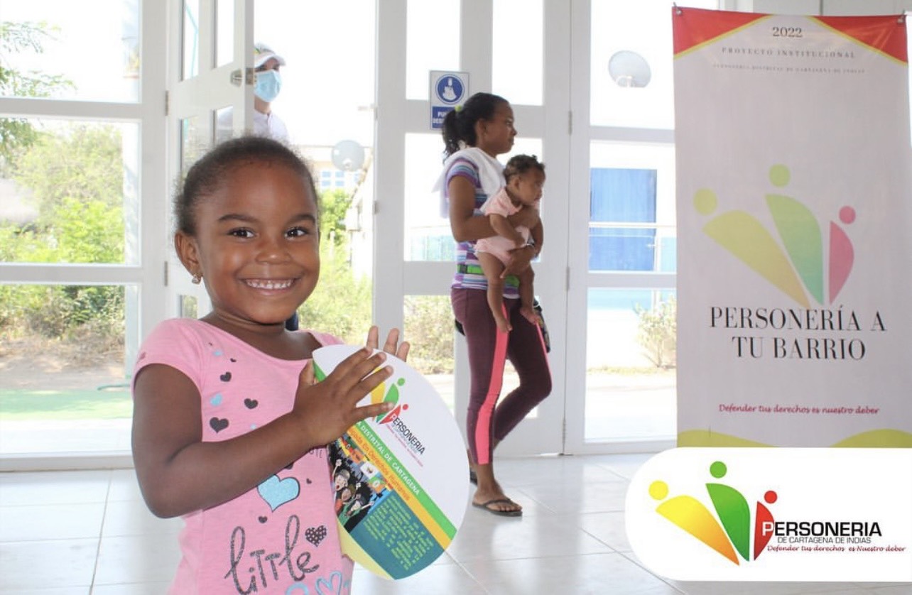 LA PERSONERÍA DE CARTAGENA REALIZÓ LA SEGUNDA JORNADA DE ‘PERSONERÍA EN TU BARRIO’ QUE TUVO LUGAR EN LA ISLA DE PUNTA ARENA