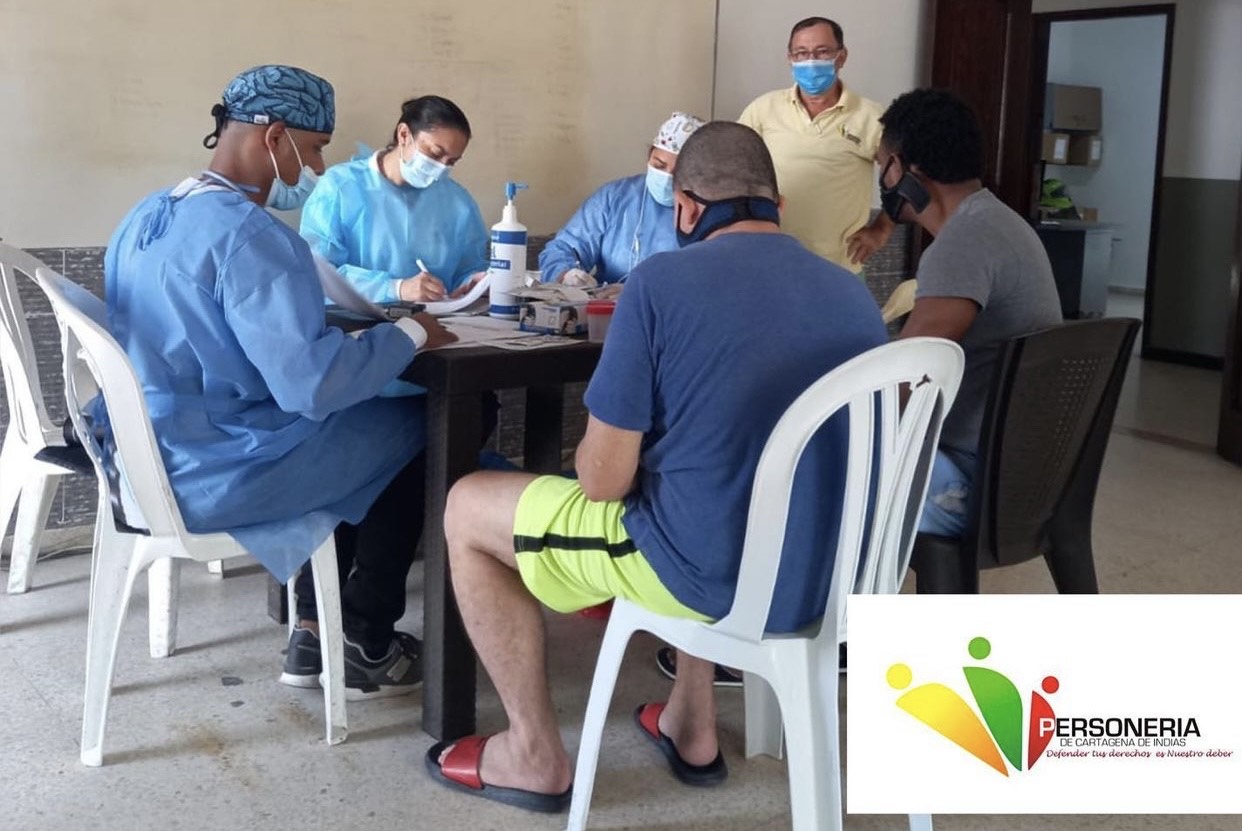 PERSONERÍA HACE PRESENCIA EN BRIGADA DE SALUD