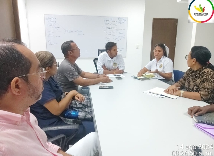 MESA DE TRABAJO CON LA OFICINA ASESORA DE GESTION DE RIEGO Y DESASTRES 